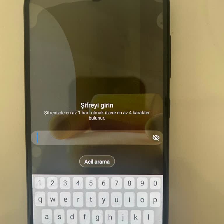 Samsung A20'de Belirlenmeyen Şifre Ve Sürekli Uçak Modu Sorunu