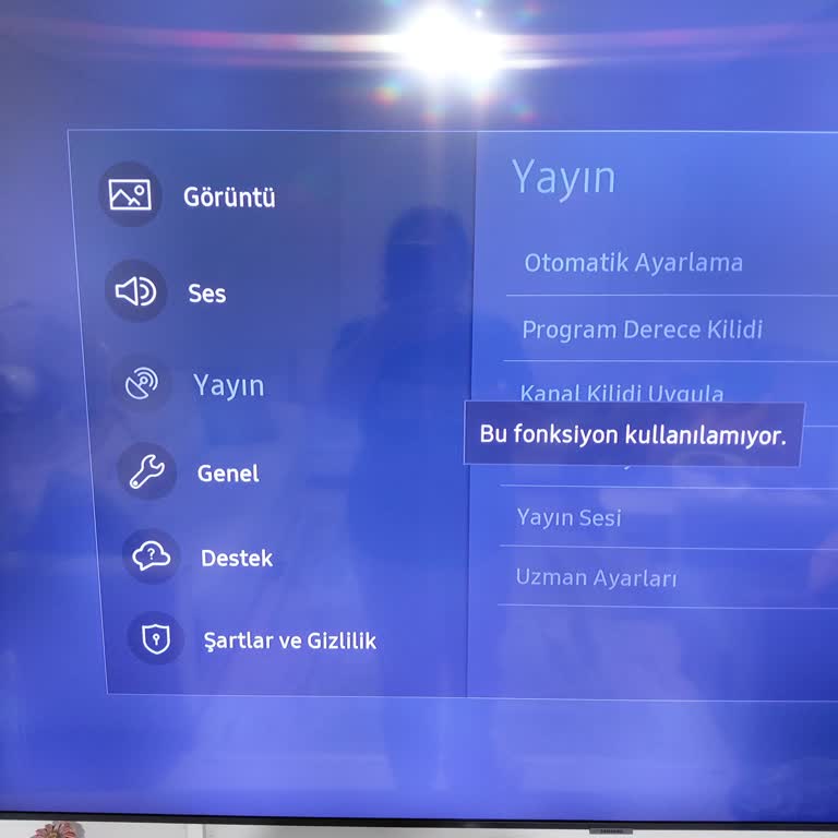 Samsung 7000 Smart TV Kanal Güncelleme İşlevi Çalışmıyor Ve Yazılım Güncellemesi Yok