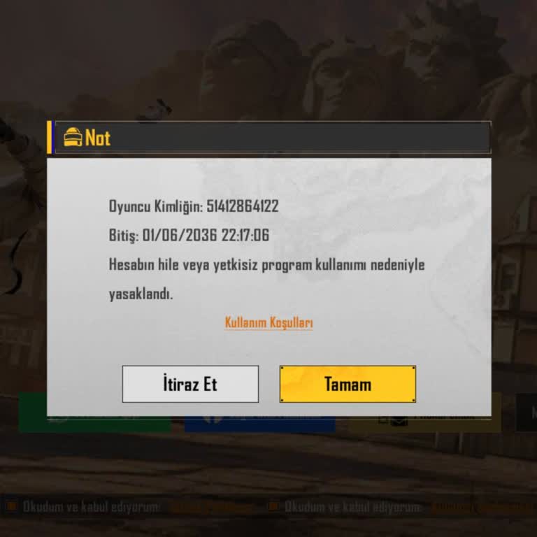 Banlanan PUBG Mobile Hesabım 50.000 TL Yatırdığım İçin Haksız Ceza Aldı