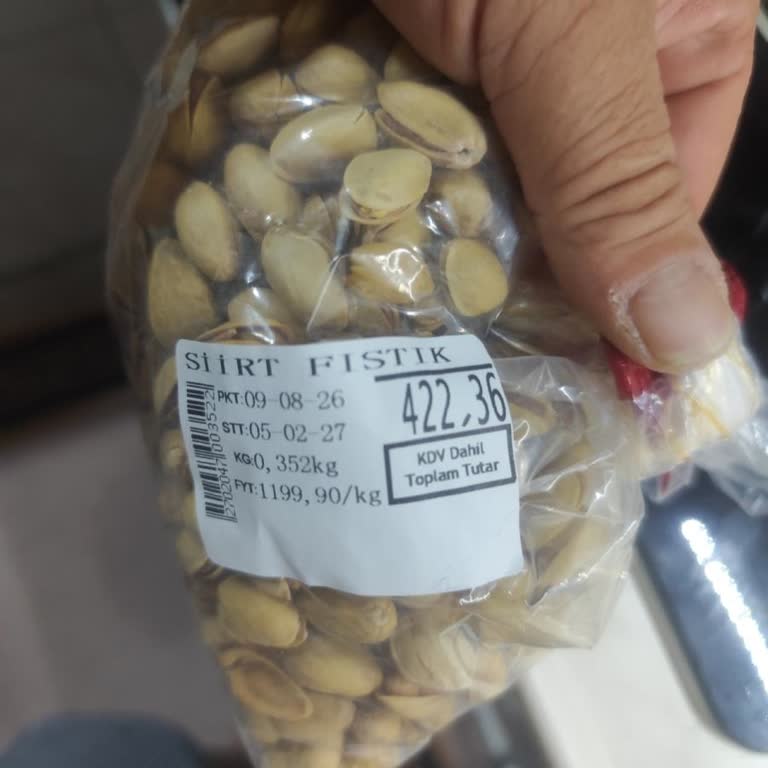 Bozuk Traliçe Ve Antep Fıstığı İçin Geri Ödeme Talebi