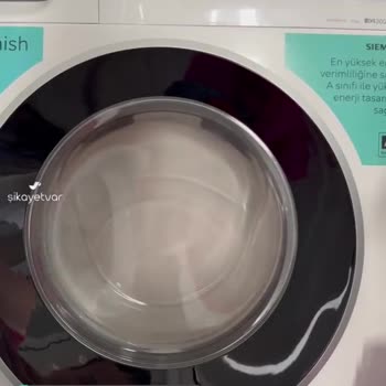 Siemens iQ300 WG52A2Z0TR/24 Çamaşır Makinesi Sıkıntısı!