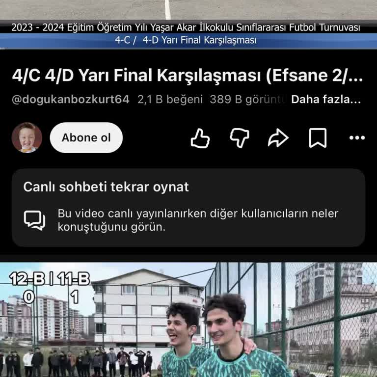 İlkokul Futbol Maçında 4-D Sınıfına Yönelik Haksız Kararlar Ve Organize Komplo İddiası
