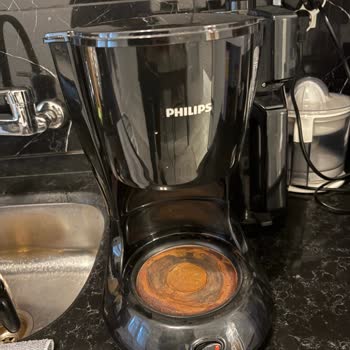 Philips Daily Kahve Makinesinin Alt Isıtıcı Tabandaki Paslanma Ve Sağlık Riski