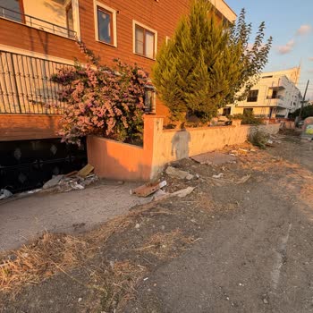 Edremit Hamidiye Mahallesinde Çöp Birikmesi Ve Belediyenin Sözünü Tutmaması