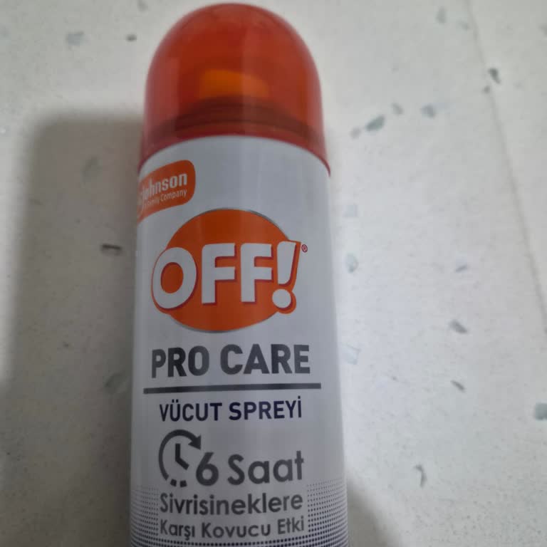 Yoğun Kokulu Off! Pro Care Spreyinin Boğaz Kuruluğu Ve Yanma Sorunu