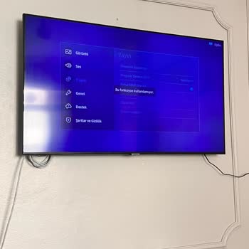 Yayın Seçeneği Pasif Televizyon, Samsung Müşteri Hizmetinde Çözüm Yok