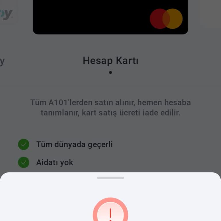 Tombank Hadi Uygulamasında Kart Eklemeye Çalışırken EM020 Hatası Sürekli Tekrarlanıyor