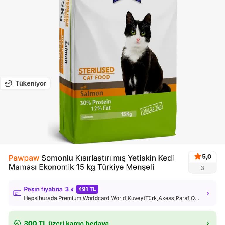 Yanlış Kedi Maması Gönderimi Ve İade Talebimin Reddedilmesi