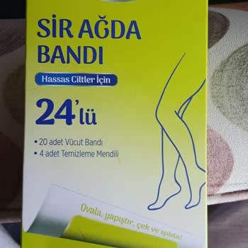 Cilt Tahrişi Ve İşlevsiz Sir Ağda Bandı