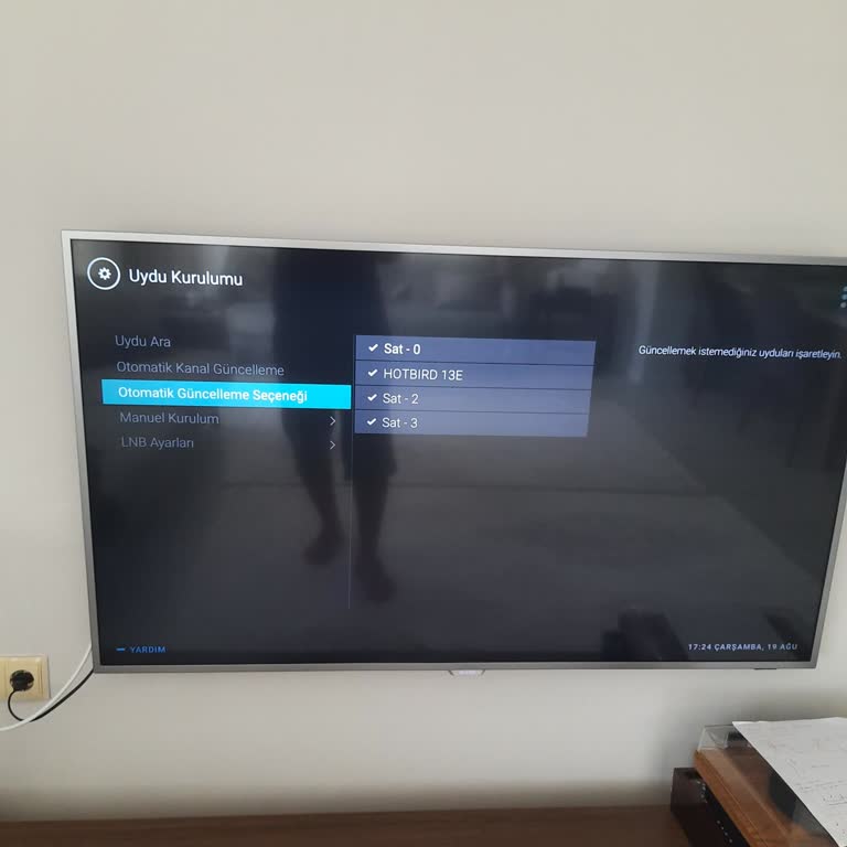 Philips 55pus6501/12 Modelde TÜRKSAT Uydu Algılanmıyor