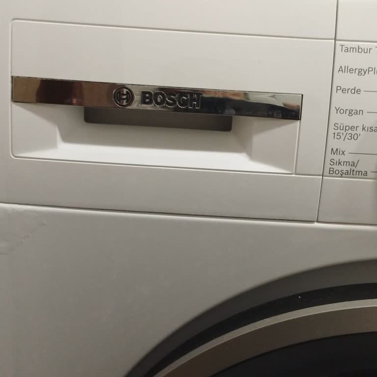 Bosch Çamaşır Makinesinde Paslanma Ve Yüksek Ses Sorunu Ürün Değişimi Talebi
