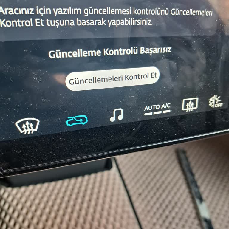 Togg T10X Araç Güncelleme Kontrolü Başarısız Ve Yardım Eksikliği