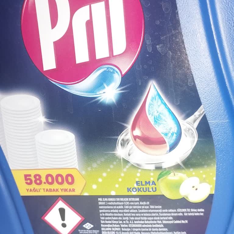 Pril Deterjanının Aşırı Kötü Kokusu İçin Acil Kontrol Talebi