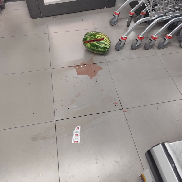 BİM Karpuzun Poşette Yırtılması Sonrası Personelin Saygısız Tutumu