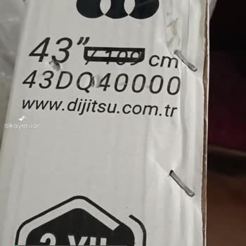 Dijitsu 43 Dq 4000 Serisi Sorunlu!