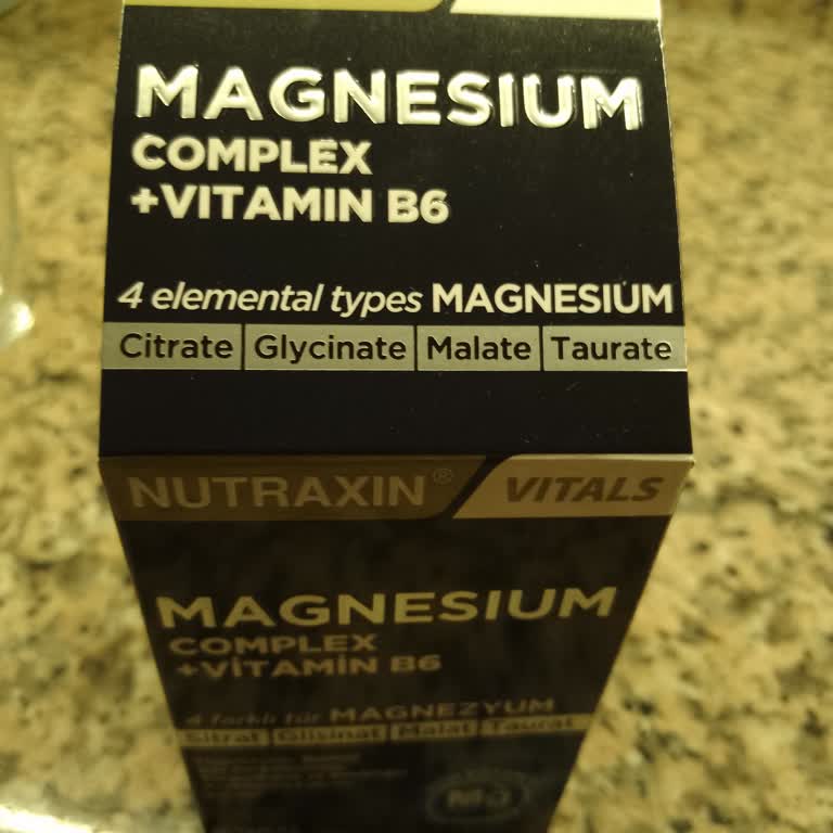Nutraxin Magnezyum Kompleksi Tek Tablet Sonrası Şiddetli İshal Ve Mide Ağrısı