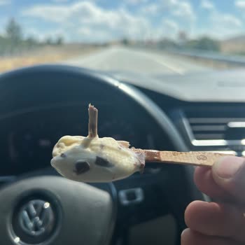 Kırık Çubuk Ve Ahşap Parça Magnum Dondurmanın İçinde: Çocukları Tehlikeye Atıyor