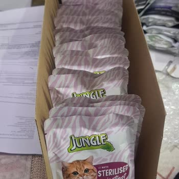 Jungle Ve Felicia Yaş Mamalarından Her Birinden Bir Adet Eksik