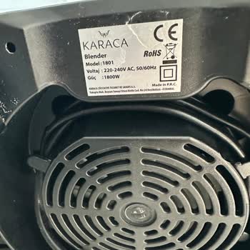 Karaca Smoothie 1801 Cam Haznesi Kırıldı, Yedek Parça Bulamıyor Ve Çözüm İstiyor