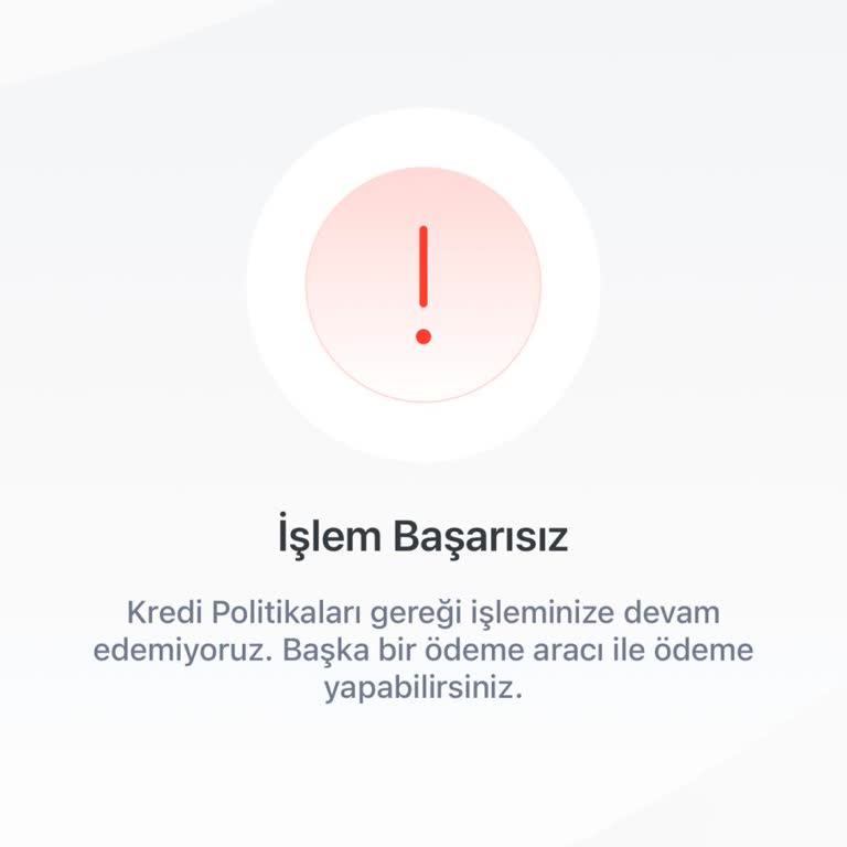 Veresiye Kredi Limitimin Bildirimsiz Kapatılması Ve Mağduriyetim