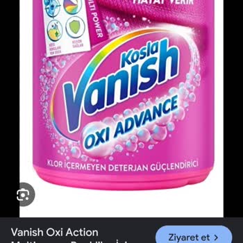 Vanish Oxi Advance Kullanımına Rağmen Kıyafetlerimde Yeni Lekeler Oluştu Ve Kullanılamaz Hale Geldi