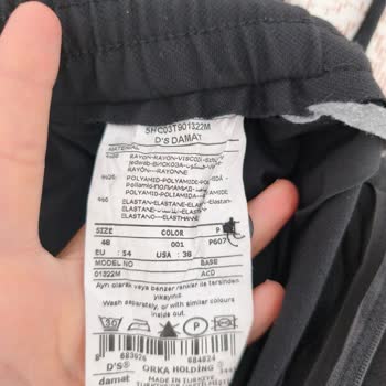 Kısa Sürede Aşınan Pantolonlar Kullanıcı Hatası Olarak Değerlendirildi Ve İade Talep Ediliyor