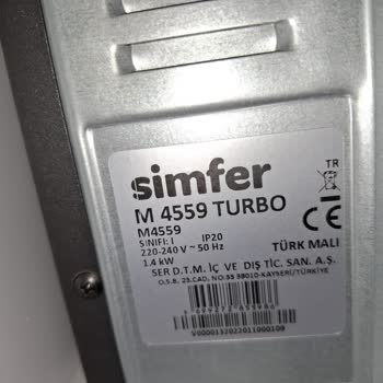 Dijital Göstergesi Silikleşen Simfer Mini Fırın İçin Servis Cevap Vermiyor