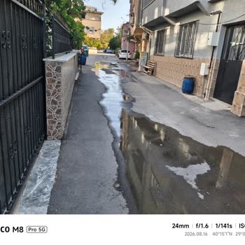 Su Gideri İzgarası Eksikliği Mahallede Sel Riski, Hızlı Çözüm Gerekiyor