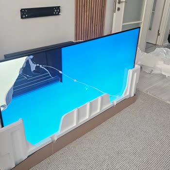 Kırık Samsung TV Teslim Edildi, A101 Faturayı Paylaşmadı