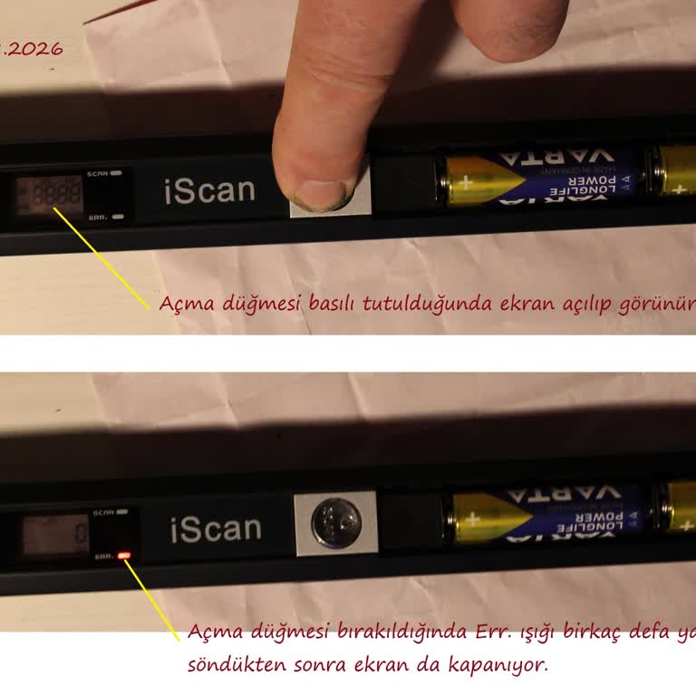 Arızalı Belge Tarayıcı İçin Değişim Ve İade Talebi
