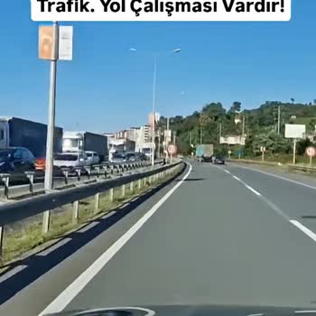 Yol Çalışması Trafiği Neredeyse Durma Noktasına Getiriyor