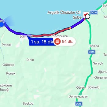 Yol Çalışması Trafiği Neredeyse Durma Noktasına Getiriyor