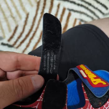 Spiderman Çocuk Terliğinde Cırt Cırt Bozulması, Kullanıcı Hatası Olarak Değerlendirildi
