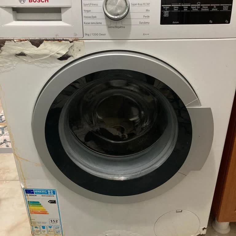 Bosch Çamaşır Makinesinde Ön Sac Paslanması Ve Garanti Kapsamı Reddi