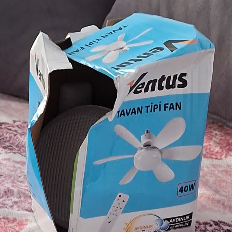 Hasarlı Ventus Tavan Vantilatörü İadesi Reddedildi, Ücret Geri Ödenmedi