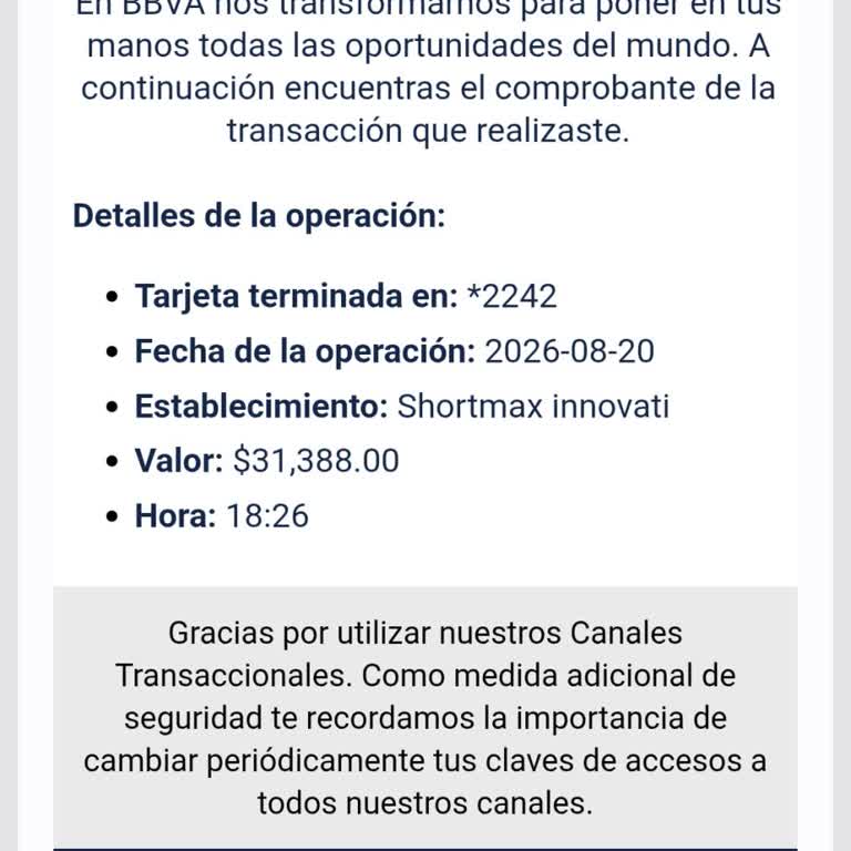 ShortMax, cobros semanales tras cancelar suscripción, solicito reembolso