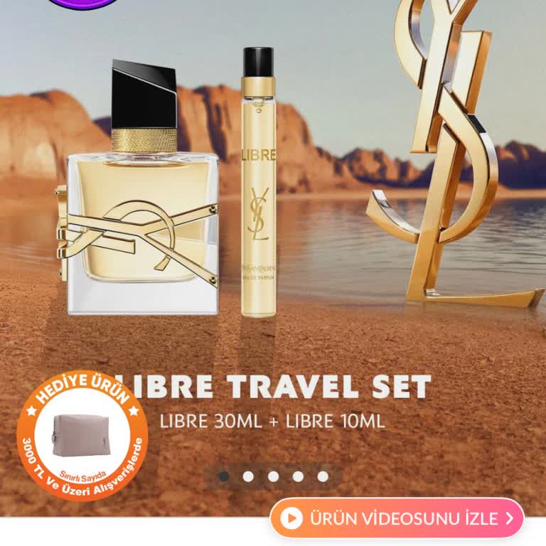 Yves Saint Laurent Perfume Set Delivered Without Promoted Tote Bag on Trendyol