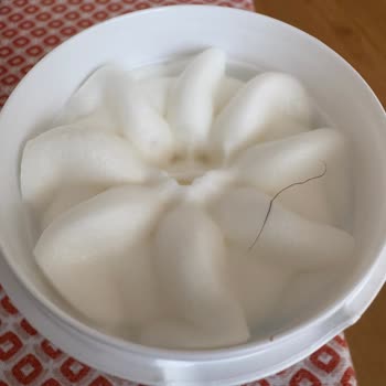 Kase Dondurmanın Üzerinde Siyah Kıl