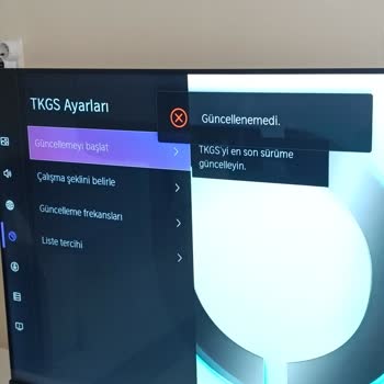 Awox 55 İnç Smart TV'de Kısıtlı Arayüz Ve TKGS Güncelleme Hatası