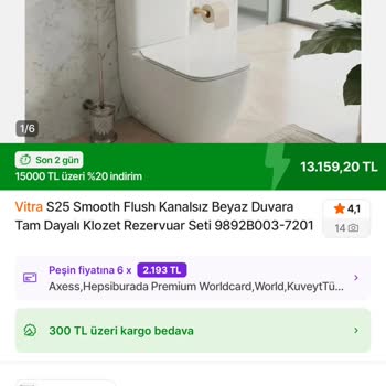 Satıcı Hatası Nedeniyle Yanlış Klozet Taşı İçin Tam Ücret İadesi
