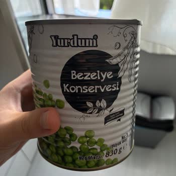 Yurdum Bezelye Konservesinde Salyangoz Kabukları