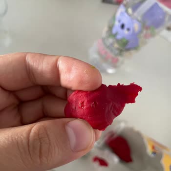 Südor Kırtasiye Hamurun İçinden Çıkan Cam Parçacıkları