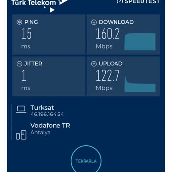 Sözleşmeli 1000 Mbps Hızına Ulaşamayan Sürekli Kopan Bağlantı
