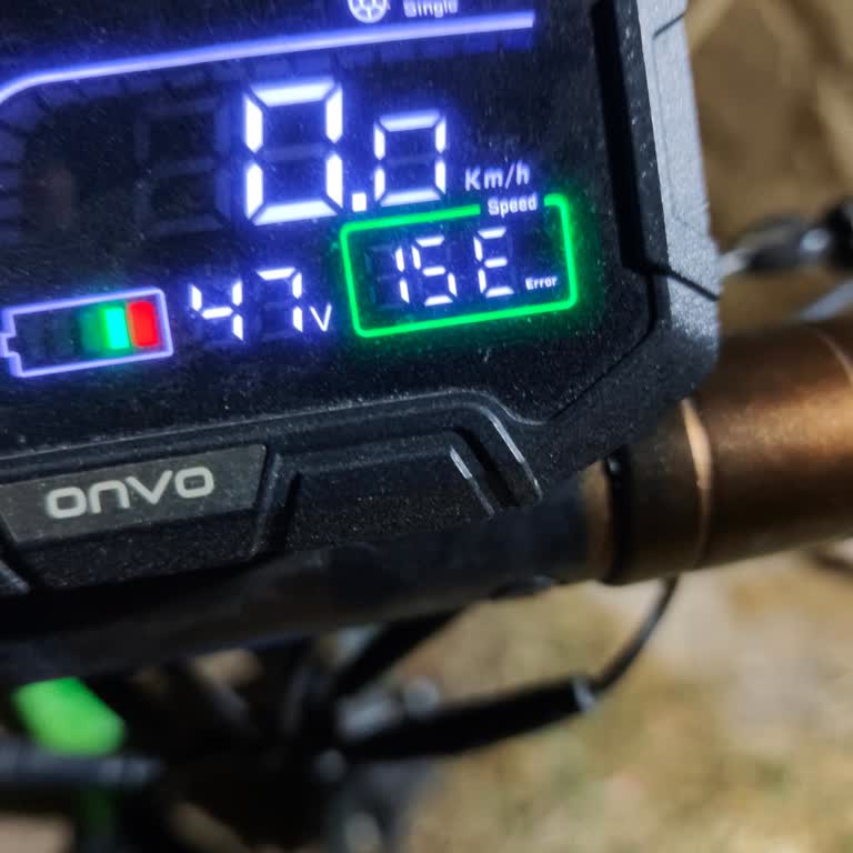 Onvo 13 X Plus Scooter’da 15 E Error Hatası Nedeniyle Kullanılamazlık