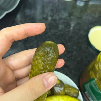 Tukaş Turşusunun Kavanozda Pörsümüş Ve Buruşmuş Olması