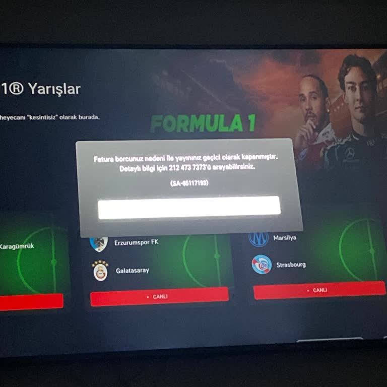 Ödeme Sonrası Yayın Kapanması Ve Müşteri Hizmetine Ulaşılamaması