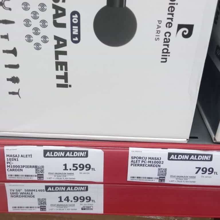Aktüelde 699 TL Mağazada 799 TL Fiyat Tutarsızlığı Müşteriyi Yanıltıyor