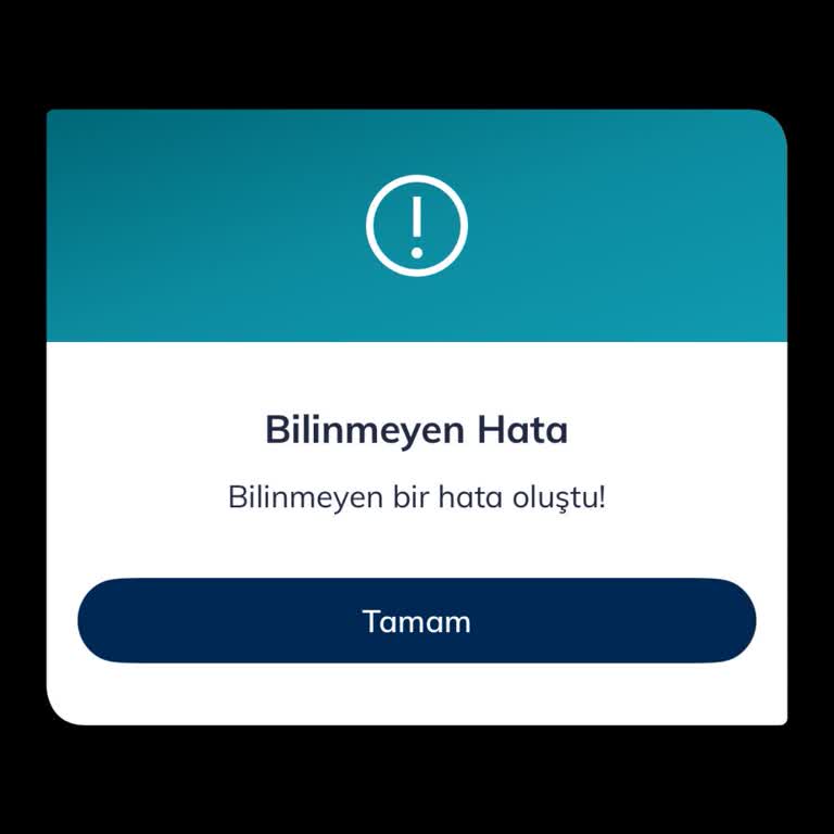 Online İşlemler Uygulamasında Sil Süpür Bölümünün Görünmemesi Ve Bilinmeyen Hata