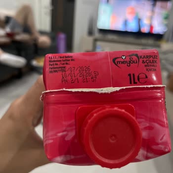 Denizli A101'de Satılan Meysu Meyve Suyu Bozuk Tatı Misafirlerde Hayal Kırıklığı Yarattı