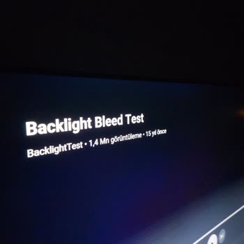 Mini LED İddiası Yanıltıcı, Kenar Aydınlatmalı TV'de Işık Sızması Ve Kare Bozuklukları
